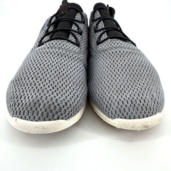 Olukai AlapaLi Mens Size 13 Gray Mesh‎ Low Slip On Sneaker Shoes Leather - Picture 3 of 6